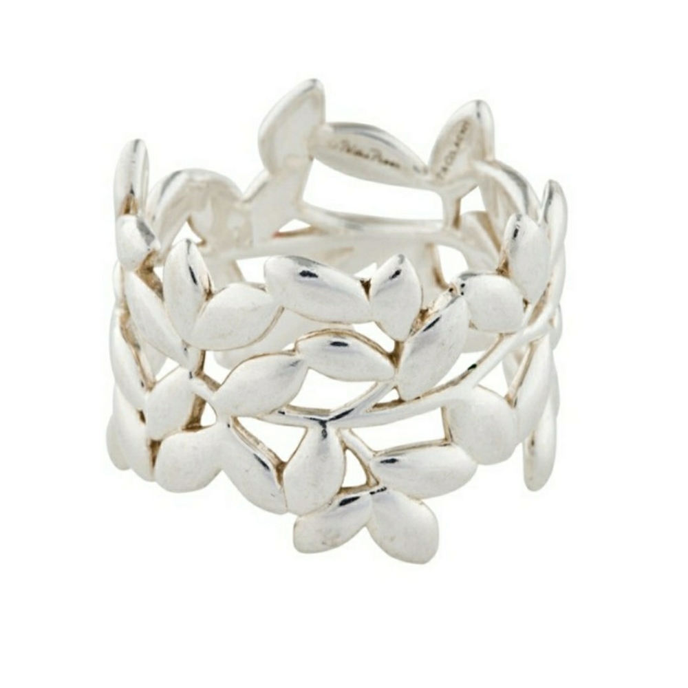Tiffany and Co. Olive leaf ring